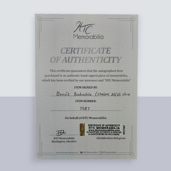 Benoit Badiashile Chelsea FC signed shirt - Picture 9 of 9